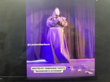 Screenshot of video posted on Twitter by @LandonStarbuck of a drag performance at Tennessee Tech University on Aug. 20, 2022.