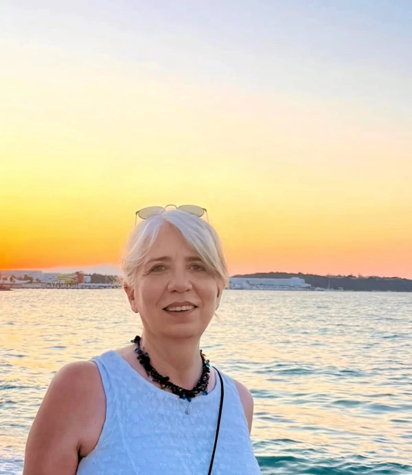 Teodora Hacuni, 57, is one of the women from the small Greek community in Izmir getting ready for Pope Leo IV's visit. Credit: Photo courtesy of Teodora Hacuni