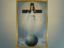 The Lady of All Nations painting.