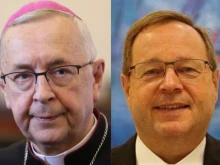 Archbishop Stanisław Gądecki and Bishop Georg Bätzing.