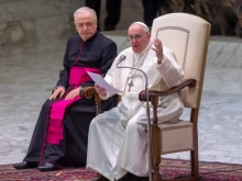Pope Francis’ general audience in the Paul VI Hall at the Vatican, Sept. 29, 2021.