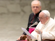 Pope Francis’ general audience in the Paul VI Hall at the Vatican, Oct. 13, 2021.