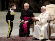 Pope Francis’ general audience in the Paul VI Hall at the Vatican, Oct. 20, 2021.