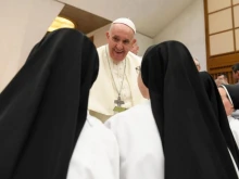 Pope Francis’ general audience in the Paul VI Hall at the Vatican, Nov. 10, 2021.