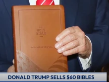 Trump announced his Bible project on social media during Holy Week, saying he partnered with country singer Lee Greenwood on the initiative.