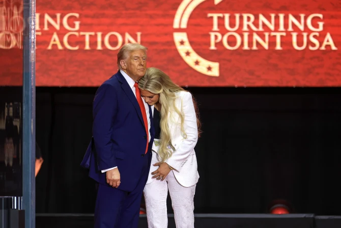President Trump and Erika Trump