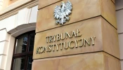Entrance to the building of the Polish Constitutional Tribunal