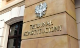 Entrance to the building of the Polish Constitutional Tribunal