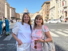 Widows Norma Pérez and Olga Pallares.