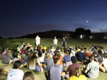 Inaugural intercollegiate Catholic Student Summit at Victoria Park in Irving, Texas, Oct. 8, 2021.