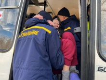 Civilians are evacuated from Irpin, a city next to the Ukrainian capital Kyiv.