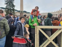Theologian Monsignor Piero Coda speaks during an Oct. 27, 2022, press conference at the Vatican to present a working document of the Synod on Synodality.