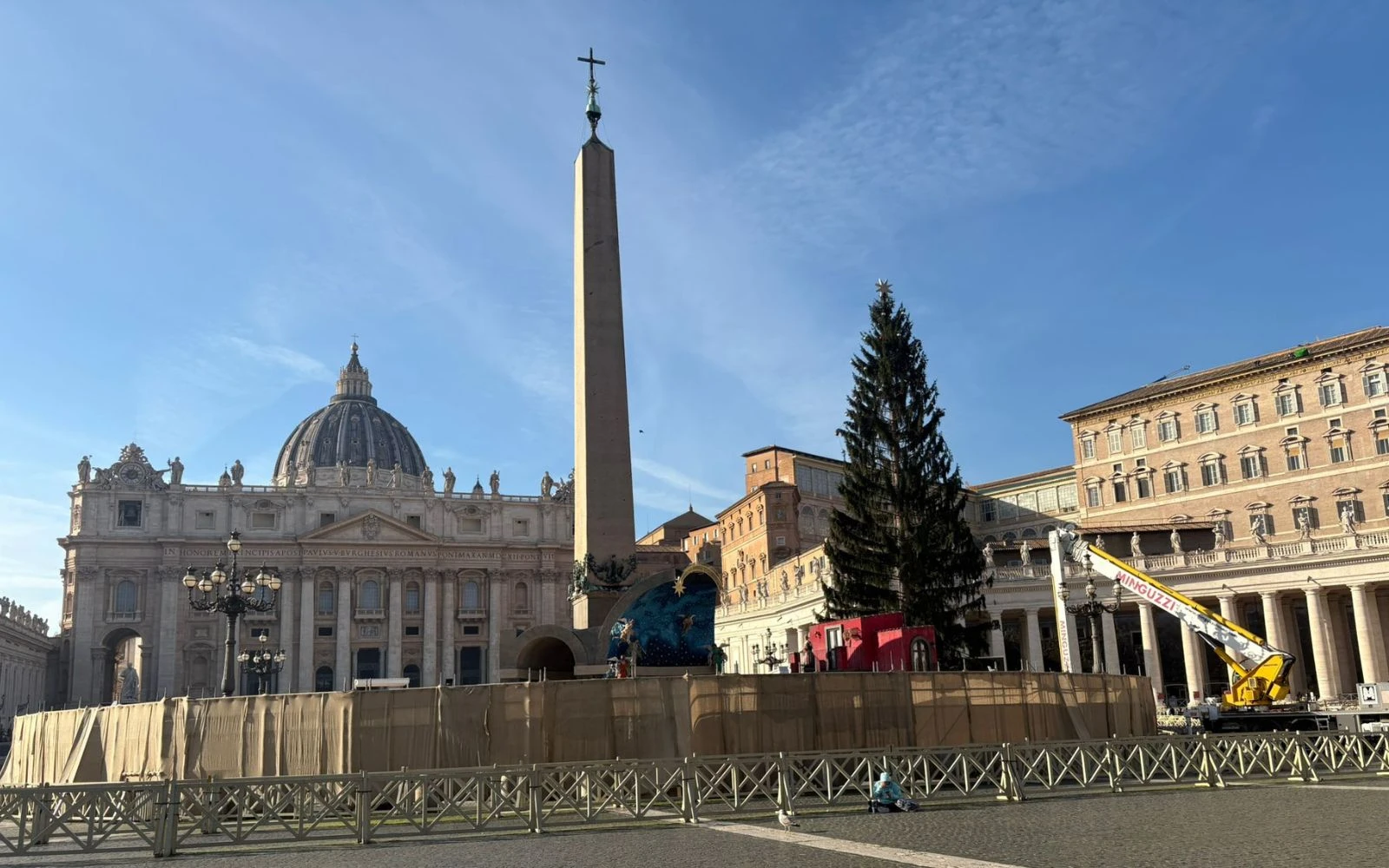 Vatican to unveil Nativity scene, light up Christmas tree in St. Peter’s Square on Dec. 15