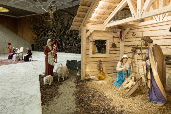 Pope Francis’ general audience in the Paul VI Hall at the Vatican, Dec. 15, 2021.