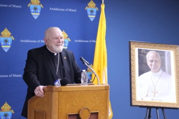 Miami Archbishop Thomas Wenski on Oct. 9, 2025