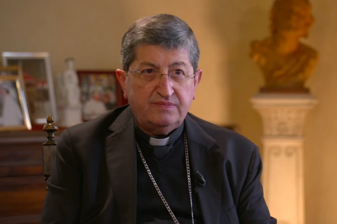 Cardinal Giuseppe Betori of Florence, Italy.
