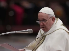 Pope Francis at the consistory in St. Peter's Basilica, Aug. 27, 2022