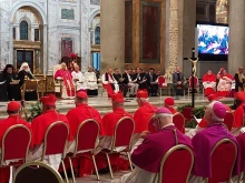 Pope Leo XIV presides over an ecumenical commemoration of the martyrs and witnesses of faith of the 21st century at Rome’s Basilica of St. Paul Outside the Walls on Sept. 14, 2025.