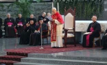 Pope Leo XIV addressed Lebanon’s bishops, clergy, and pastoral workers at Harissa, Lebanon, on December 1, 2025.
