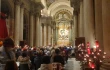 Italian Bishop Antonio Staglianò celebrates a Mass for the Jubilee of Tourism at Rome’s Church of San Salvatore in Lauro on Dec. 15, 2025.