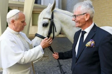 Pope Leo Horse Proton