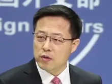 Chinese foreign ministry's spokesman Zhao Lijan.  