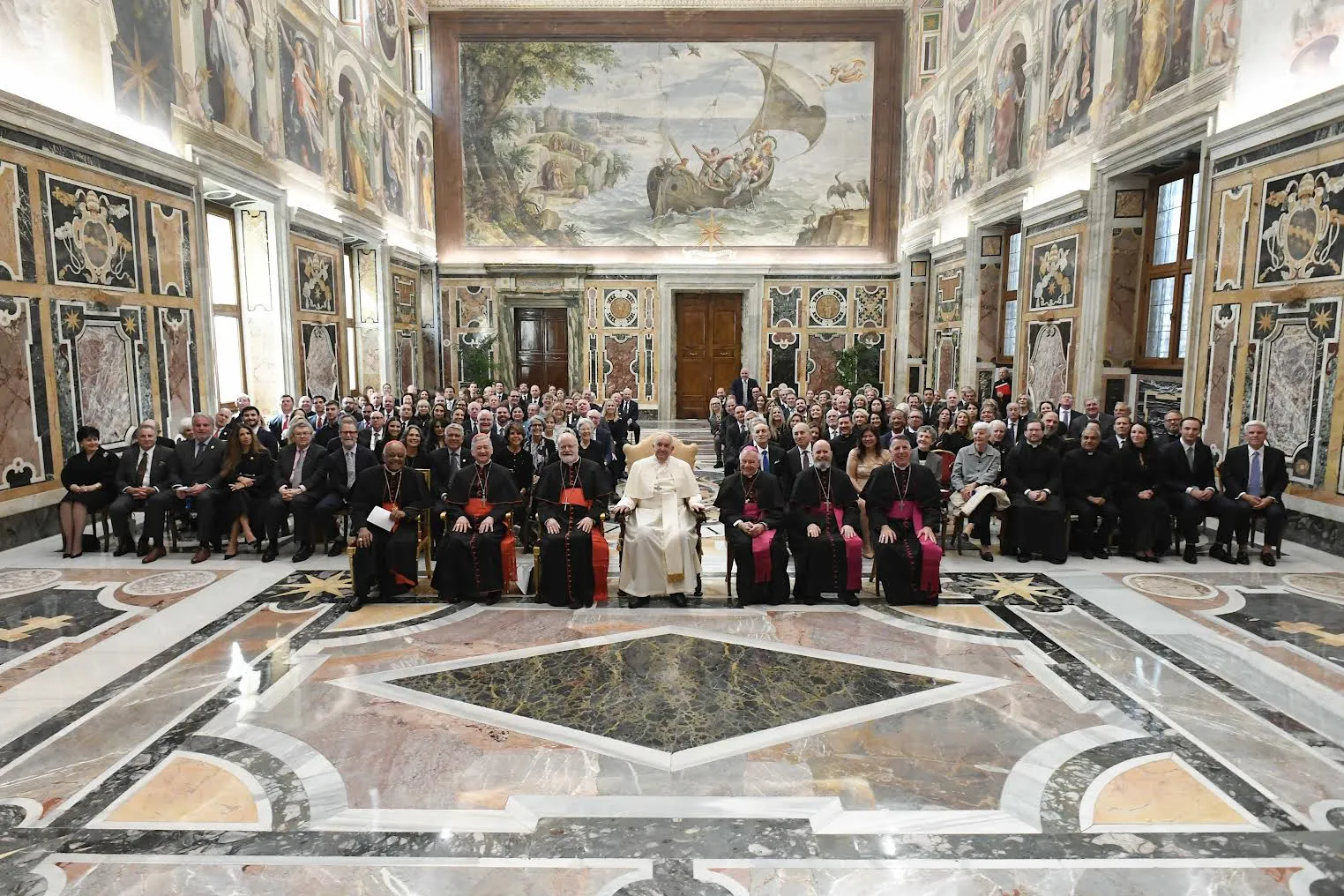 Pope Francis and Mons. Paolo Braida during the Sunday Angelus address, Nov. 26?w=200&h=150