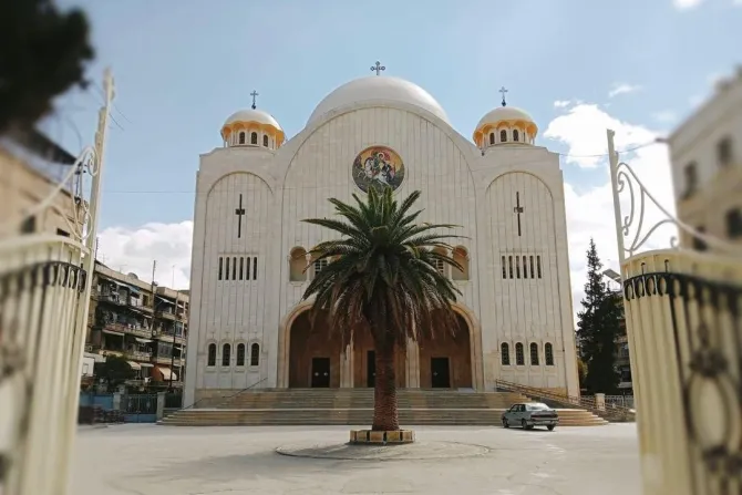 One year after the earthquake, St. George Church in Aleppo is rising again
