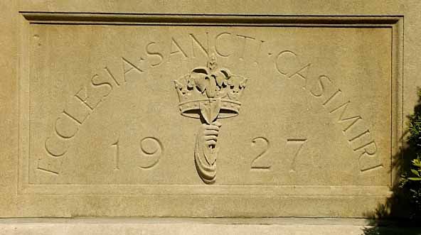 Kamen temeljac crkve sv. Kazimira u Buffalu, New York.  Zasluge: Chuck LaChiusa