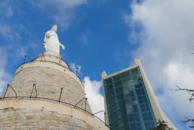 The Shrine of Our Lady of Lebanon in Harrissa.