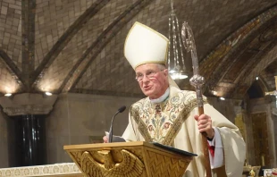 Archbishop Timothy Broglio of the Archdiocese for the Military Services, USA praised Servant of God Vincent Capodanno at a memorial Mass marking the 55th anniversary of the death of the heroic chaplain Sept. 6, 2022. Courtesy of Archdiocese for the Military Services, USA