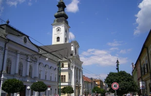 The Cathedral of Saint John the Baptist in Prešov, mother church of the Slovakian Archdiocese of Prešov. Credit: Szeder László via Wikimedia (CC BY-SA 3.0).