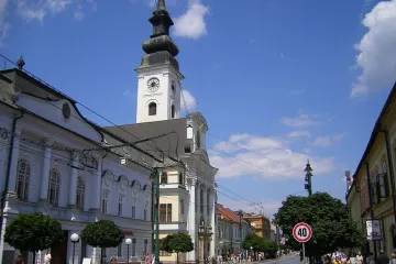 The Cathedral of Saint John the Baptist in Prešov, mother church of the Slovakian Archdiocese of Prešov. Credit: Szeder László via Wikimedia (CC BY-SA 3.0).