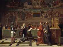 Joseph-Nicolas Robert-Fleury's Galileo before the Holy Office (1847)