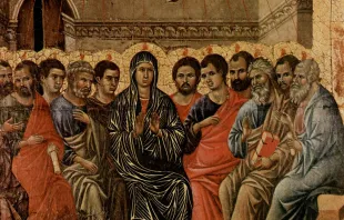 Duccio's Pentecost (1308) public domain