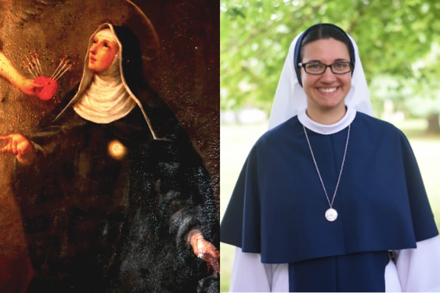 St. Juliana Falconieri (1270-1341) and Sister Juliana Faustina.?w=200&h=150