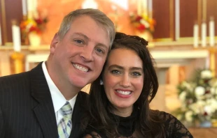 Mark and Ryan-Marie Houck of Kintnersville in rural Bucks County, Pennsylvania, are the parents to seven young children. Credit: Ryan-Marie Houck