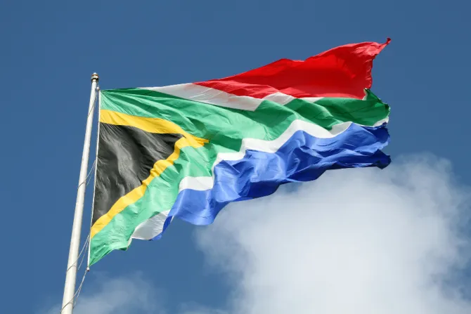 The South African flag