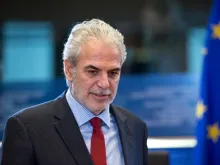 Christos Stylianides at the European Parliament in Brussels, Belgium, Sept. 30, 2014.