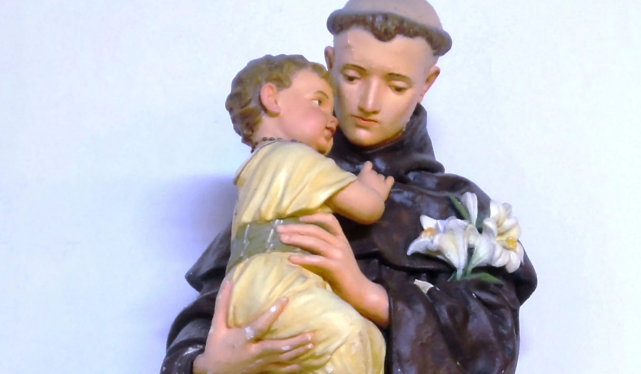 A statue of St. Anthony stands in the St. Francis Chapel run by the Franciscan Friars of the Atonement in upstate New York.?w=200&h=150