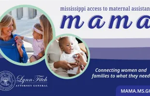Mississippi launched its new "MAMA" app on the eve of the 51st March for Life. Credit: Courtesy of the Office of Mississippi Attorney General Lynn Fitch