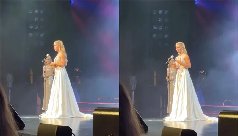 Hannah Neeleman, 33, is a mother of seven who gave a powerful pro-life response to a question asked during the Mrs. American 2023 pageant.?w=200&h=150