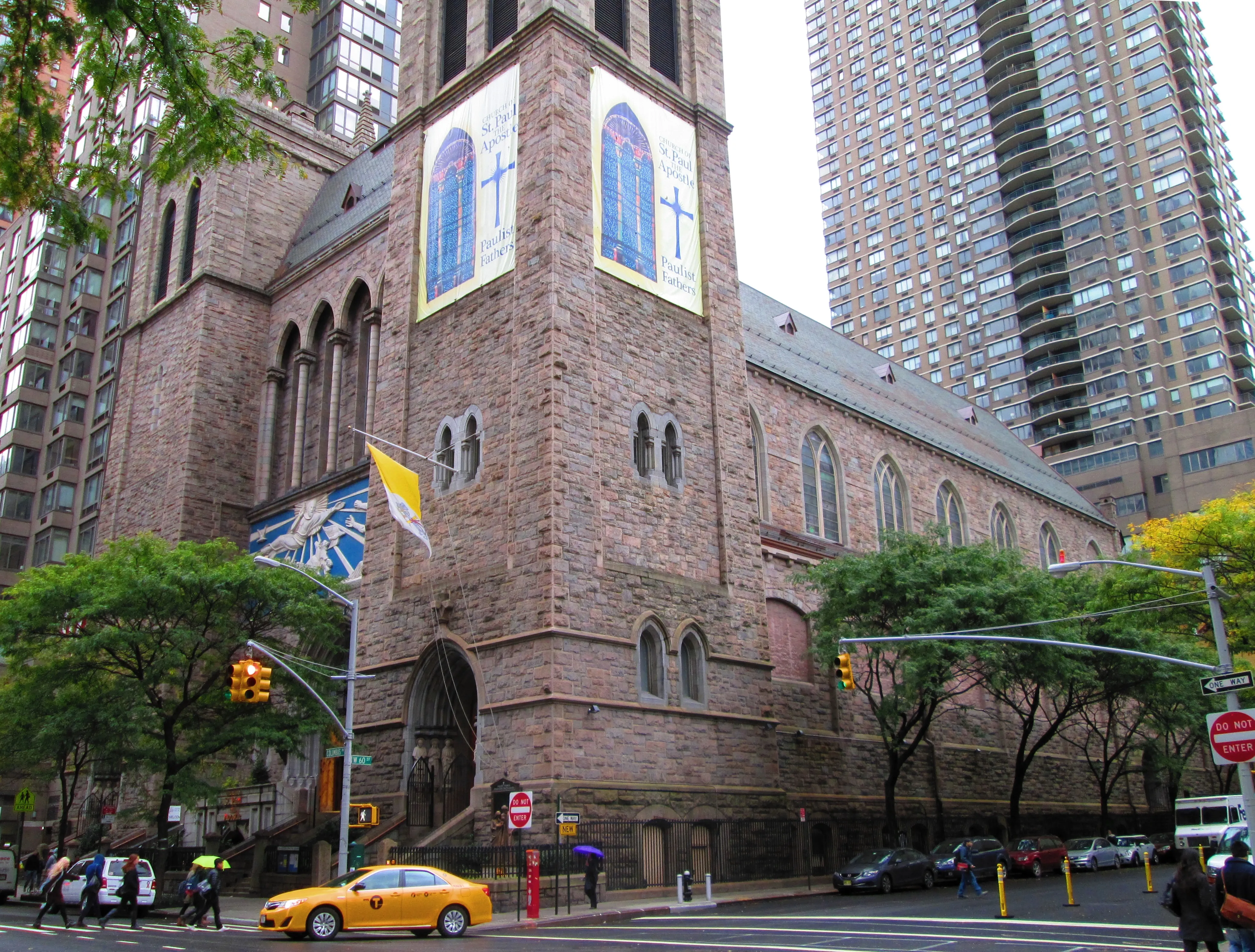 The Church of St. Paul the Apostle in Manhattan hosted an exhibit titled "God is Trans."?w=200&h=150