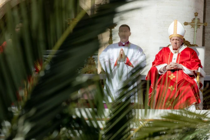 Pope Francis on Palm Sunday 2022