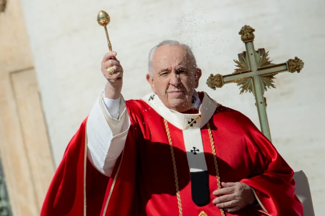 Pope Francis on Palm Sunday 2022