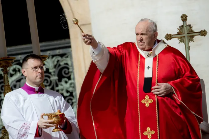 Pope Francis on Palm Sunday 2022