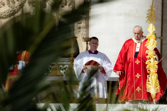 Pope Francis on Palm Sunday 2022