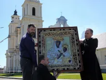 The icon of Our Lady of Budslau.