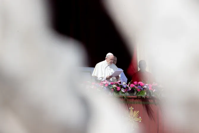 Pope Francis gives the Urbi et Orbi blessing for Easter 2022