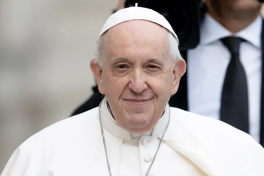 Pope Francis at the general audience in St. Peter’s Square on May 4, 2022.?w=200&h=150
